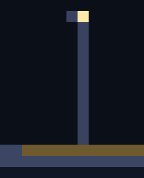 The street lamp